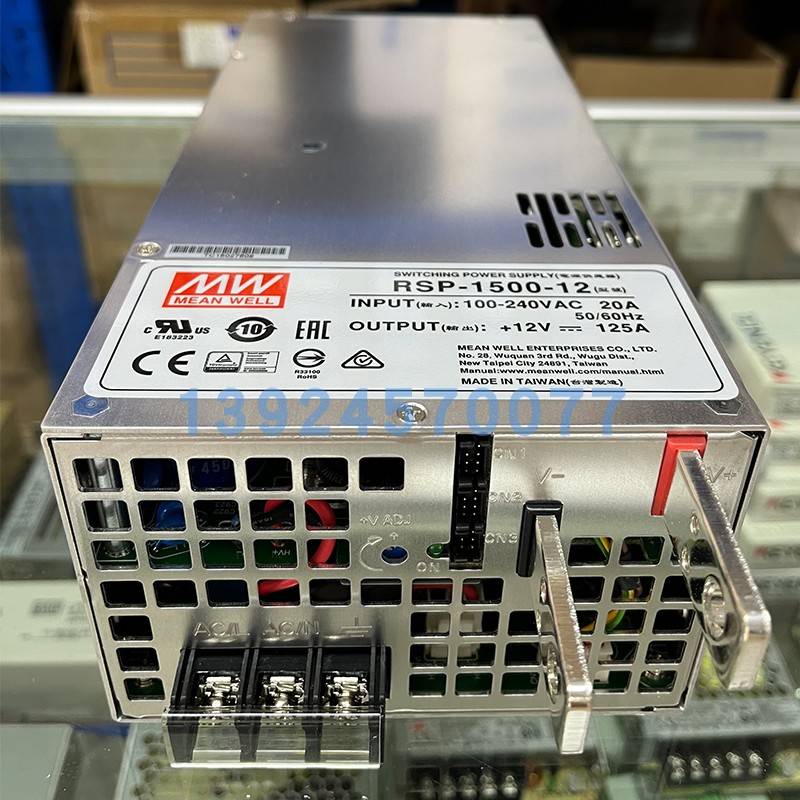 台湾明纬RSP-500-24V/12V开关电源320W750W1000W3000W-48V直流DC-图0