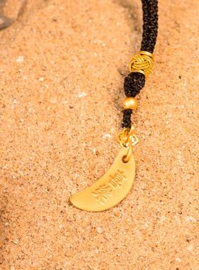 国风吊坠迷你圣杯造型黄铜镀沙金