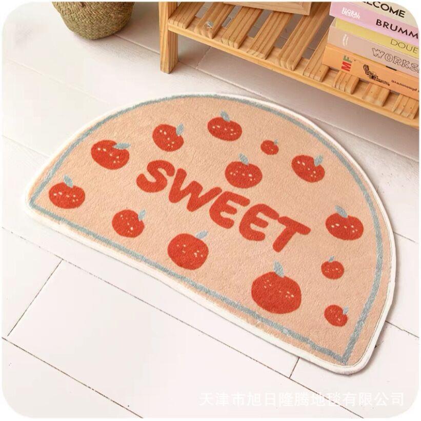 清新花朵地毯吸水地垫浴室卫生间垫子入户门进门门口家用地垫 - 图2