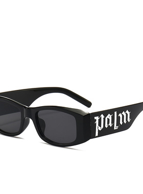 英国coopkoop欧莱欧新款时尚方形太阳镜男字母朋克风墨镜女款