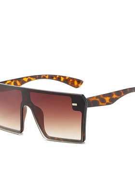 英国coopkoop新款无框时尚眼镜 热款连体渐变色米钉太阳镜