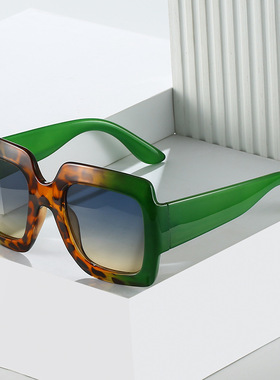 英国coopkoop简约方框拼色太阳镜 欧美墨镜ins太阳眼镜时尚潮