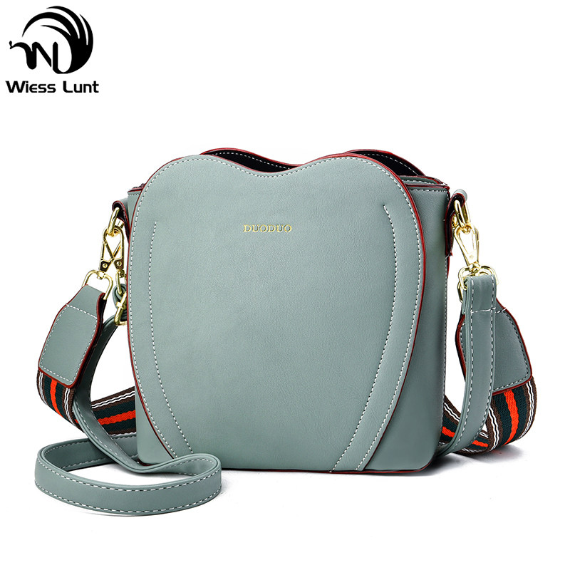 新款2020潮单肩春夏爱心ins斜挎包 威斯伦特女士包袋