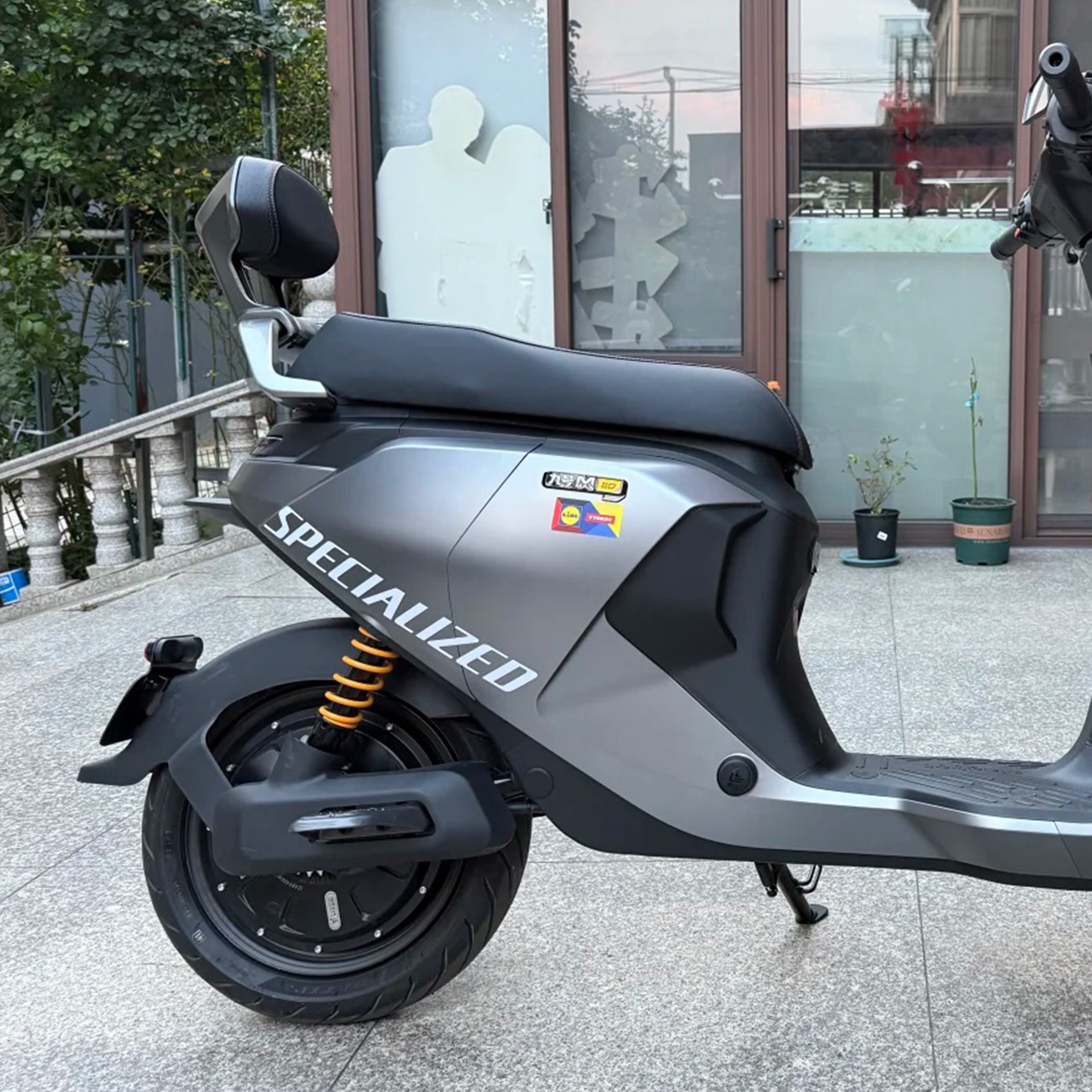 适用于九号电动车后座靠背机械师MMAX110MK2铝合金后靠背改装配件 - 图2