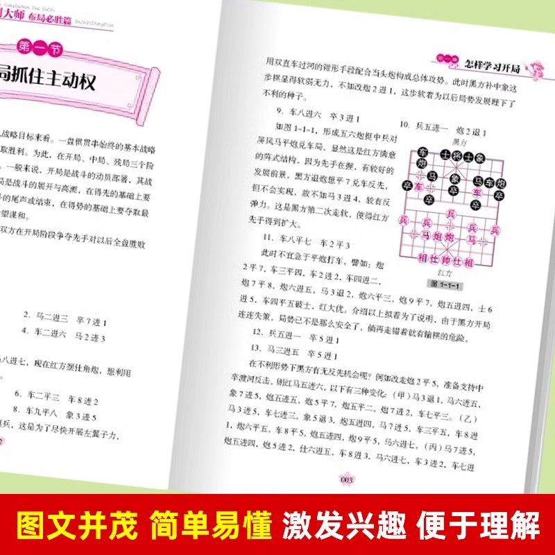 青少年象棋从入门到大师 象棋书大全棋谱儿童象棋入门书少儿儿童象棋入门书籍初学者基础教程象棋教学用书,淘宝优惠券,粉丝福利购,淘宝优惠卷