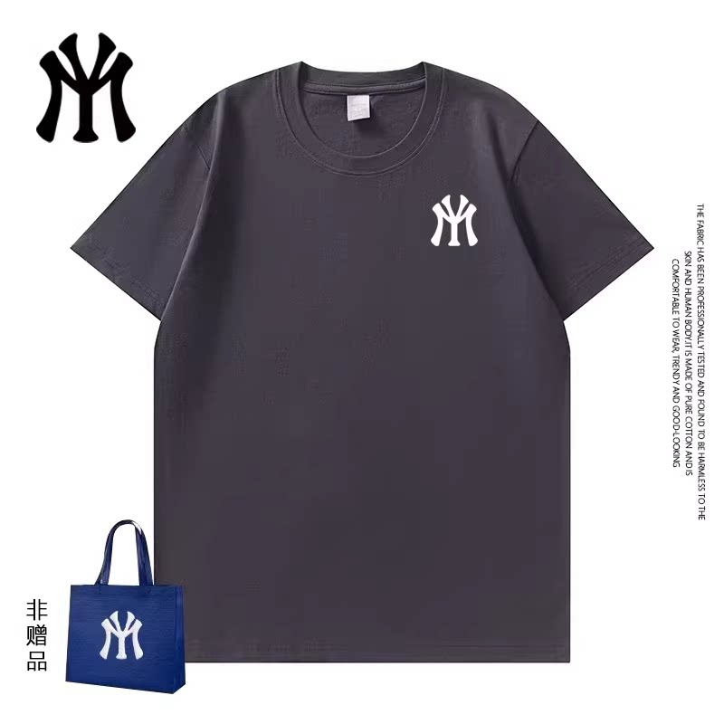 MY官方正品夏季情侣纯棉短袖潮流短袖爆款26新款T恤男女同款