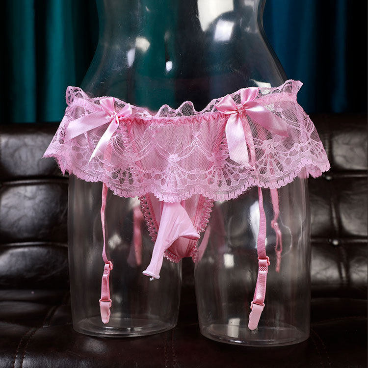 日系性感蕾丝丁字裤男士带jj套内裤情趣透明低腰无痕诱惑牀上内裤,淘宝优惠券,粉丝福利购,淘宝优惠卷