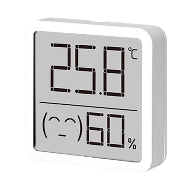 得力迷你电子温湿度计高精度室内家用婴儿房壁挂测温湿精准温度表 - 图0