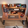 Desk bookshelf integrated table simple computer desk