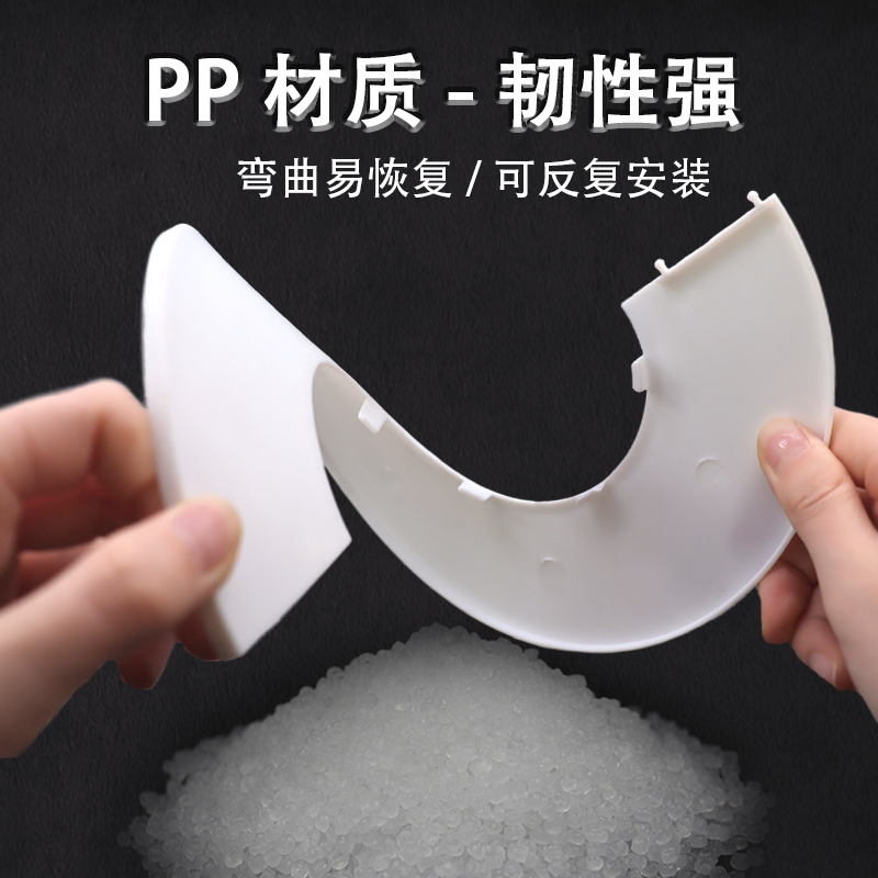 管道装饰盖卡扣可拆遮丑暖气水管遮挡盖板镀锌管消防管加宽边护圈,淘宝优惠券,粉丝福利购,淘宝优惠卷