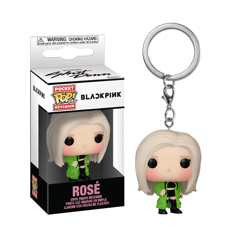 Funko Pop Blackpink钥匙扣挂件礼物 LISA 金智秀 金珍妮 朴彩英 - 图1