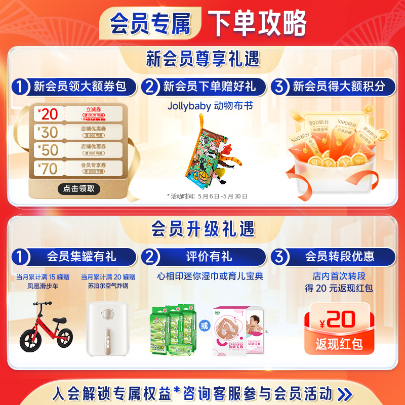雀巢美版恩敏舒1加+氨基酸配方粉宝宝食物蛋白过敏无敏奶粉400g*6