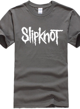 100% cotton Casual men's T-shirt heavy metal printing me