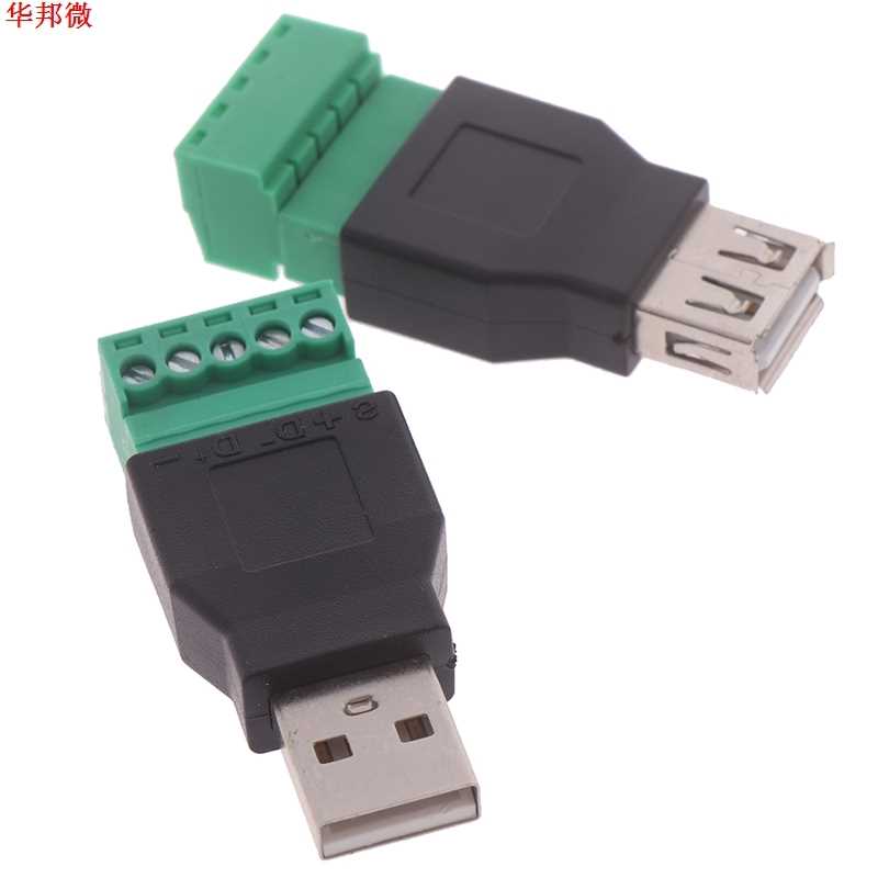 prise USB avec bouclier connecteur femelle à vis conn - 图2