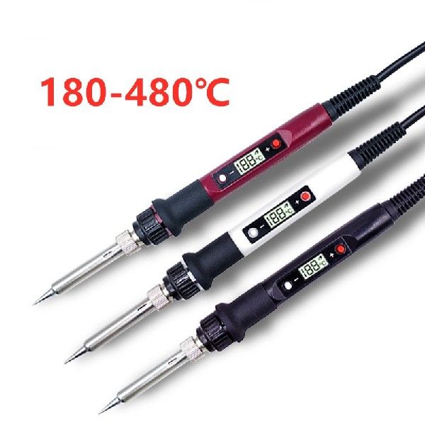 80W Digital Electric Soldering Iron Kit Set Temperature-图0