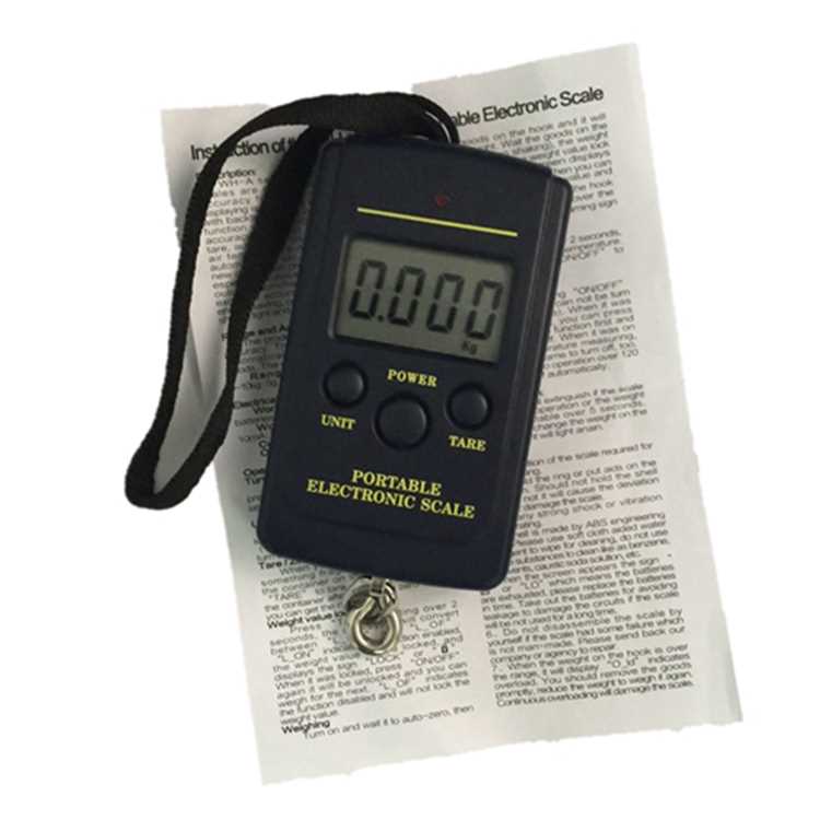 Blue Backlight Electronic Digital Scales 40kg 10g Shop Hangi - 图3