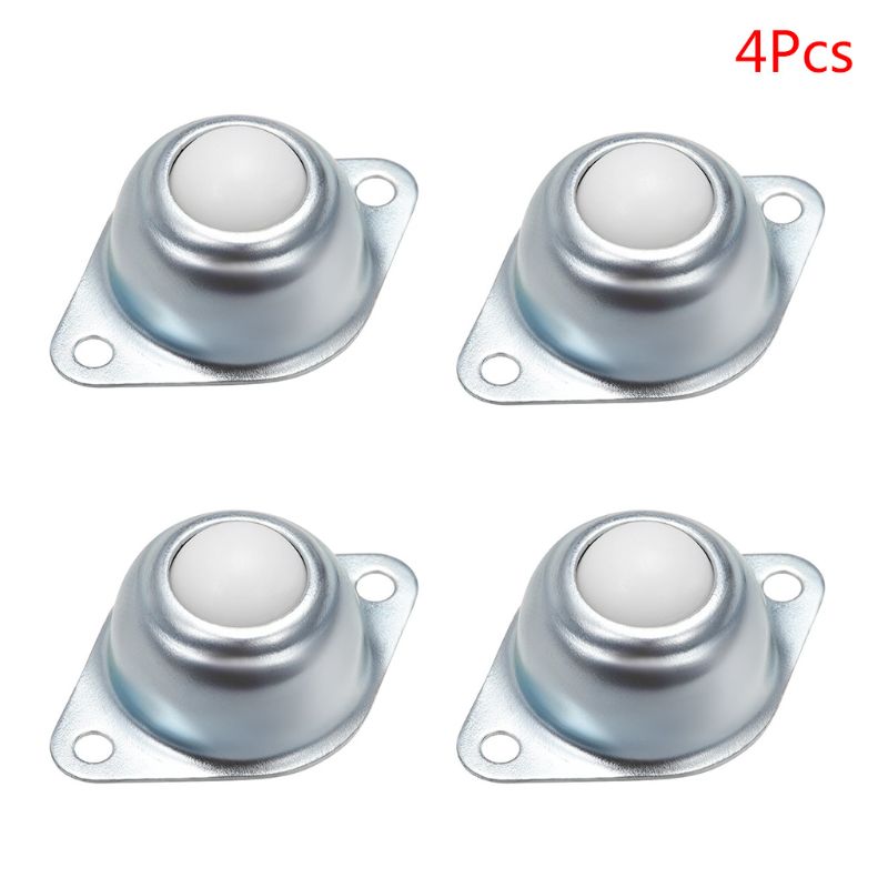 4PCS Universal Nylon Roller Ball Transfer Bearing Caster Rou - 图0