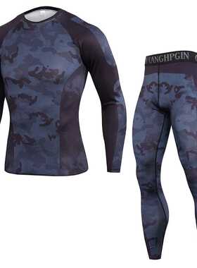 GEJINIDI Men Thermal Underwear Set For Male Cotton Winter L