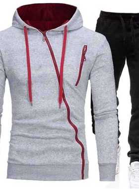 2021 New Men's Hoodies Suit Spring Men's Sports Casu