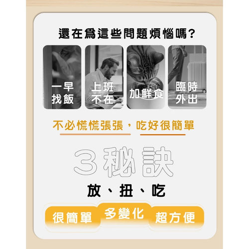 单餐扭扭盒宠物喂食器&带盖防偷吃automatic pet feeder ice pack - 图1