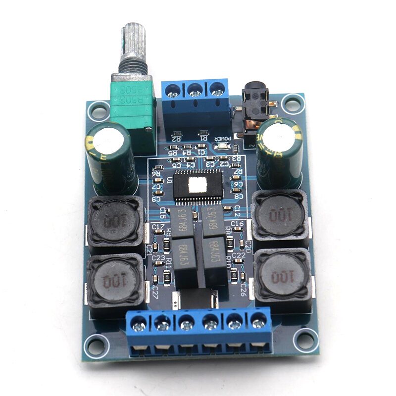 大功率数字功放板模块TPA3116D2音频放大功放板双声道2*50W低音音 - 图2