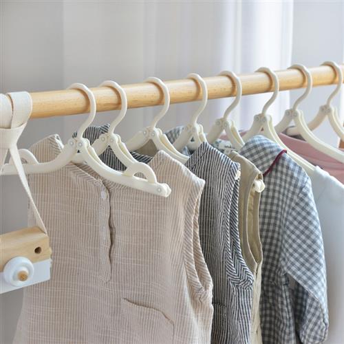 多功能魔术旅行折叠晾衣架便携式可伸缩旅游出差家用衣挂小撑子晒 - 图1