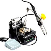 Soldering machine down-to-earth automatic tin sending tin welding gun sending tin soldering iron automatic soldering robot 936 welding table