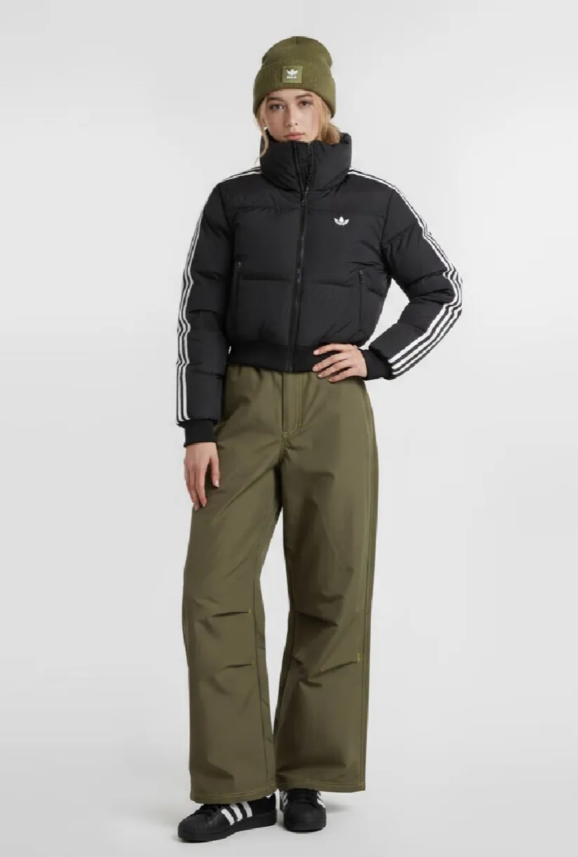 originals三叶草女子运动休闲保暖棉服外套JX2970 QS仓 - 图0