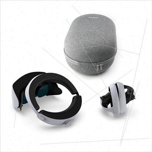 PS VR2 Portable Zipper Storage Bag PS VR2 Holds VR Headset + - 图0