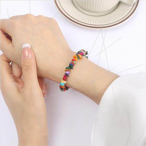 Europe summer vacation new colorful irregular natural shell - 图1