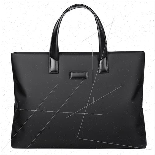 15.6 inch laptop bag men briefcase nylon cloth computer bag-图0