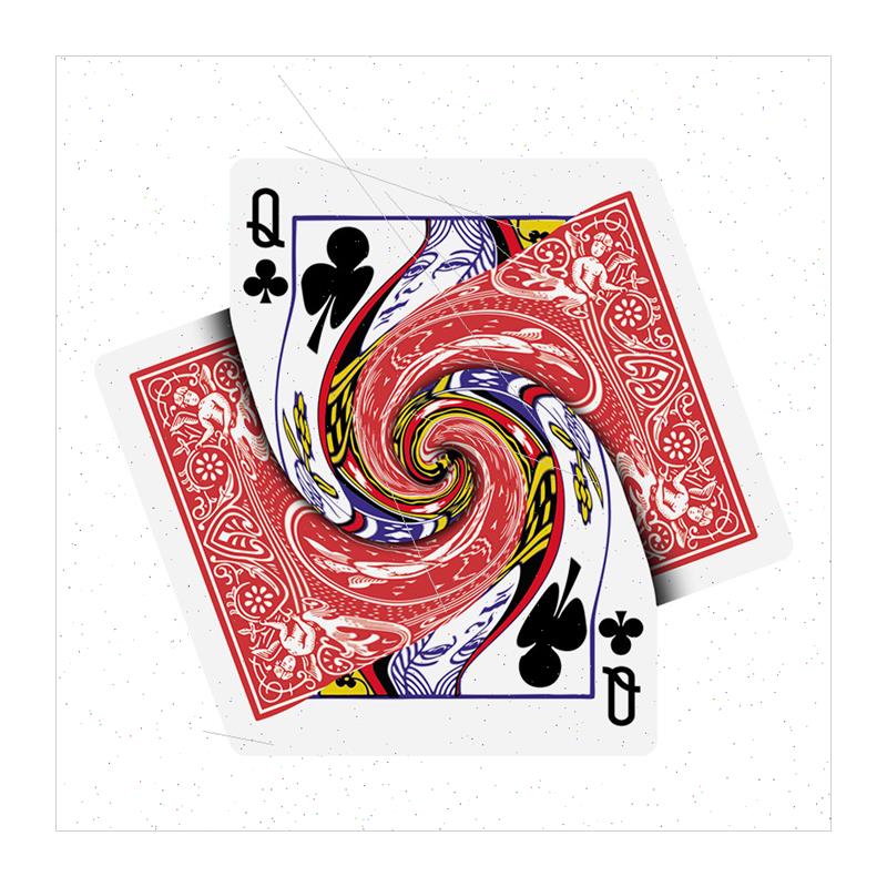 Swirl cards rotating cards Vortex playing cards cards specia - 图3