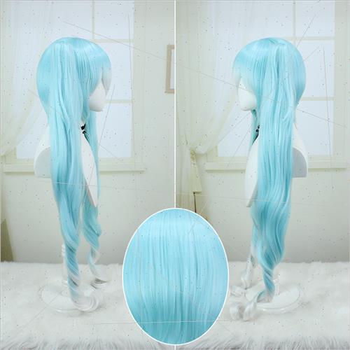 vocaloid hatsune miku character wig new snow hatsune ice blu - 图2