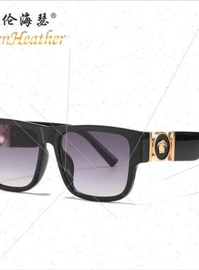 Fashion head sunglasses 8173 Europe square frame men women s