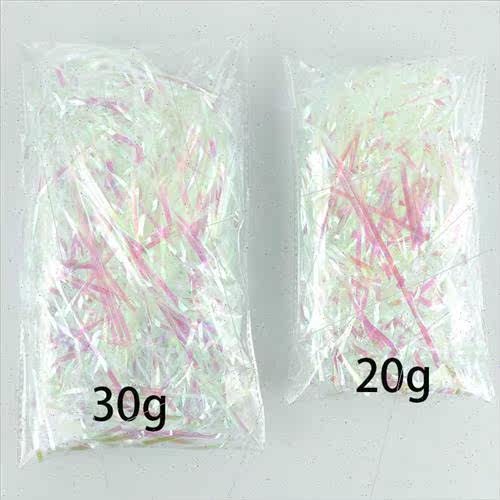 20g30g packs illusion silk dazzle colorful raffia gift s box - 图1