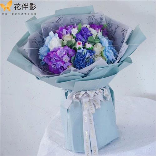 Korean English wrapped flowers Sydney paper flower wrapping - 图0