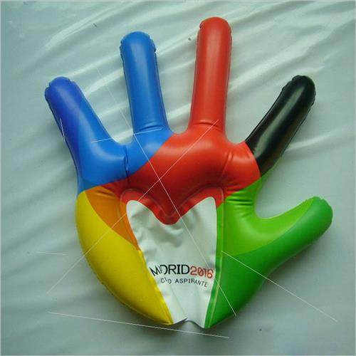 Source Inflatable palm model pvc fingers cheering stick infl - 图0