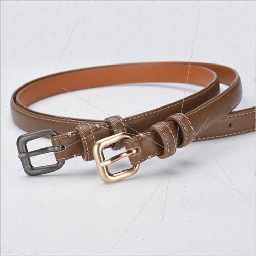 New head layer retro casual belt versatile dress jeans belt - 图0