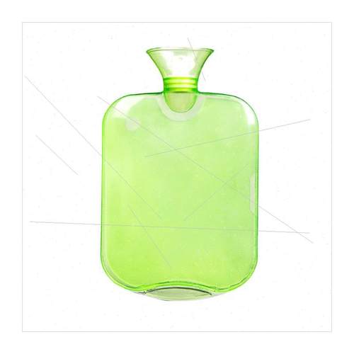 Large PVC hot water bag plush water-filled hand warmer filli - 图2