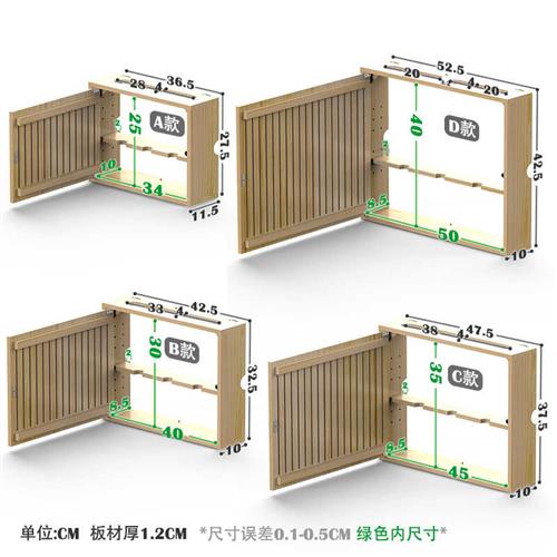 多媒体路由器遮挡箱wifi收纳盒壁挂式信号箱网线装饰弱电箱扩展盒-图1