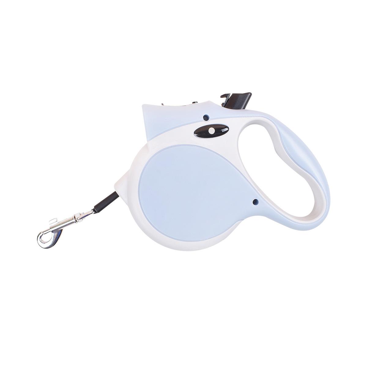 宠物自动伸缩牵引绳带灯遛狗器小型犬5米带灯狗狗牵引带绳子彩盒 - 图3