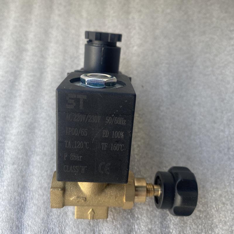 原厂原装220V/50HZ电加热蒸汽锅炉熨斗配件 锅炉专用电磁阀 - 图1