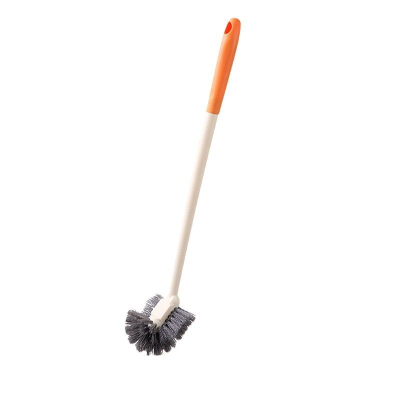 Toilet brush household no dead corner brush toilet brush soft hair long handle bathroom toilet brush wall hanging