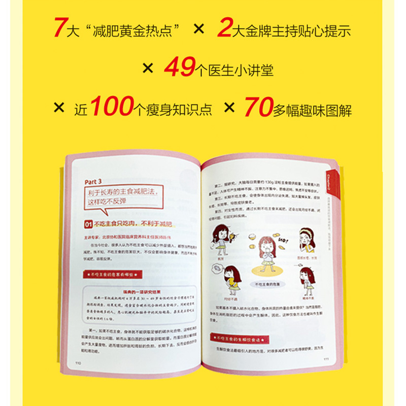 【书】21天减8斤 大医生说不挨饿的减肥秘籍 减肥瓶颈期靠谱高效健康的瘦身宝典冯雪科学减肥法食疗金方妙方营养师书籍 - 图1