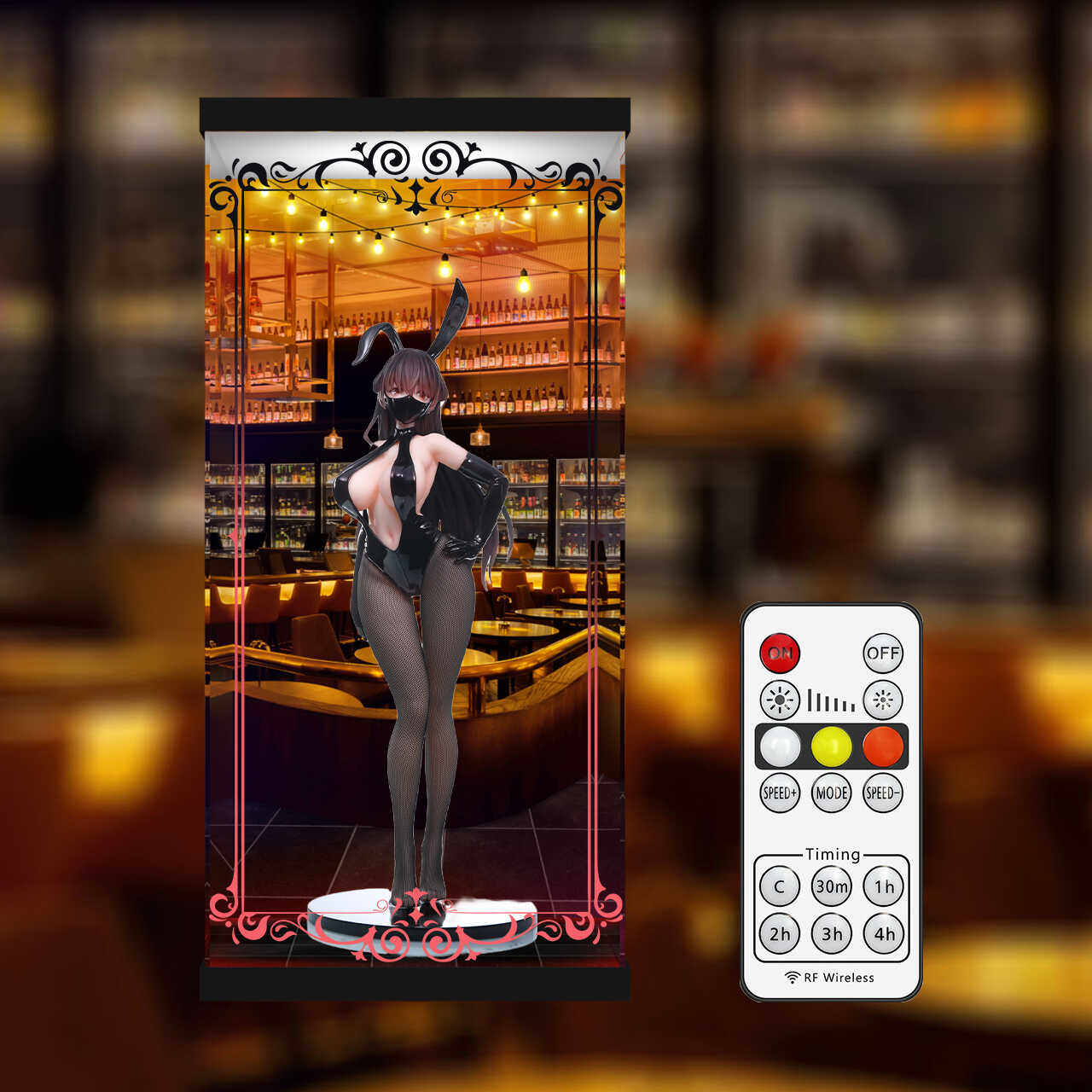 七古力 BearPanda & 北田龍馬 此方酱追视眼兔女郎手办主题展示盒,淘宝优惠券,粉丝福利购,淘宝优惠卷