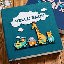 Album Book Large Capacity Family Diy Baby Growth Record Books Handmade Self-Adhesive Children Custom Movie Set Remembrance