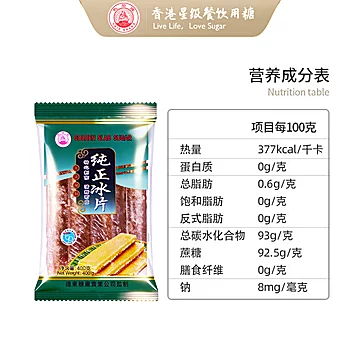 放水了！！400g纯正冰片糖长片糖[7元优惠券]-寻折猪