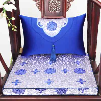 新中式古典红木家具实木圈椅官帽椅坐垫椅垫沙发垫抱枕靠垫可定做
