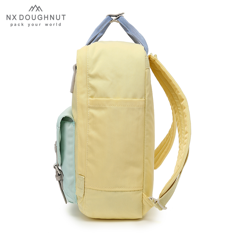 NX DOUGHNUT正版甜甜圈双肩包男书包女超火ins学院风初高学生背包 - 图1