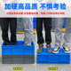 Thickened turnover box parts box rubber frame rubber box material box